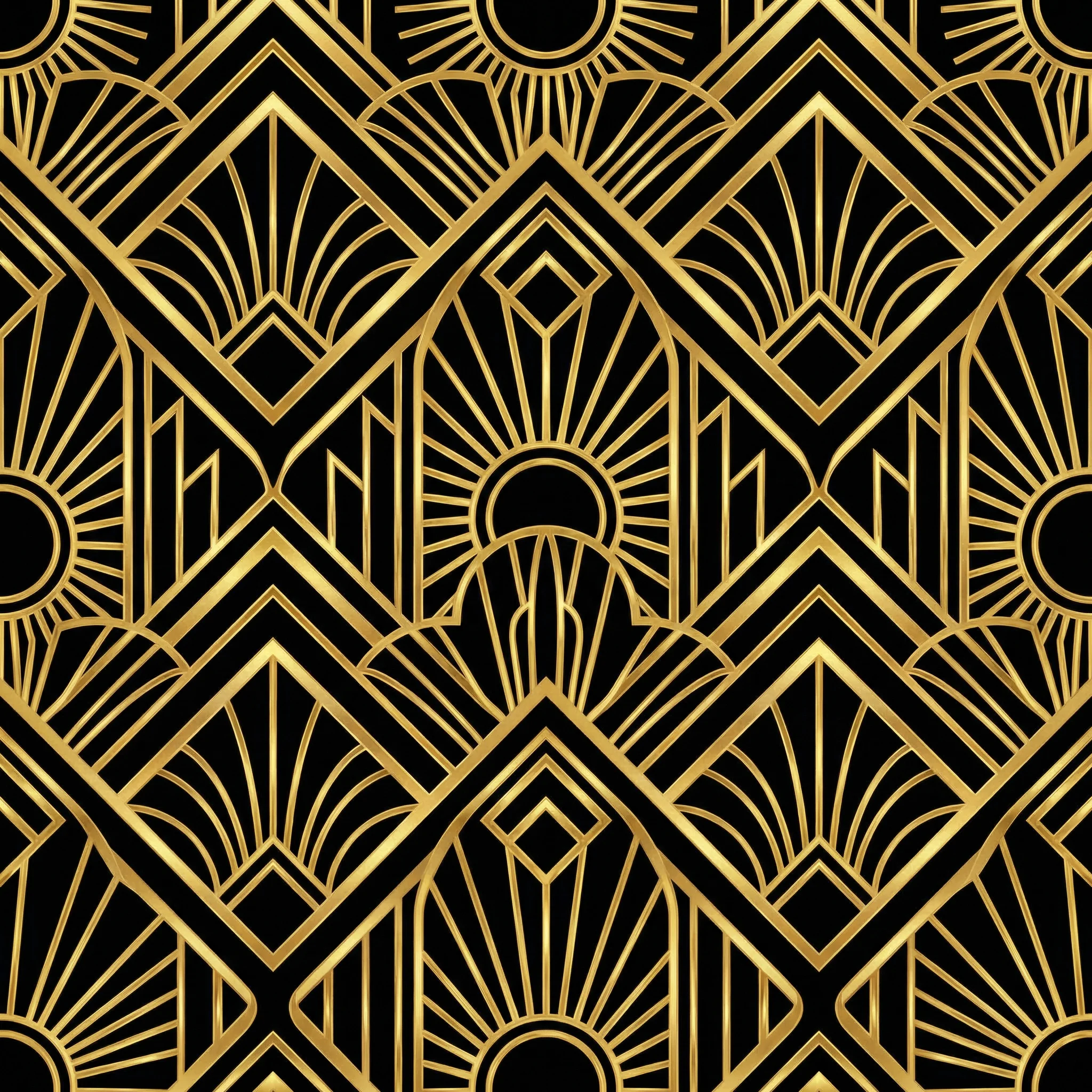 Art Deco几何图案 - 装饰 ky棋牌 页面