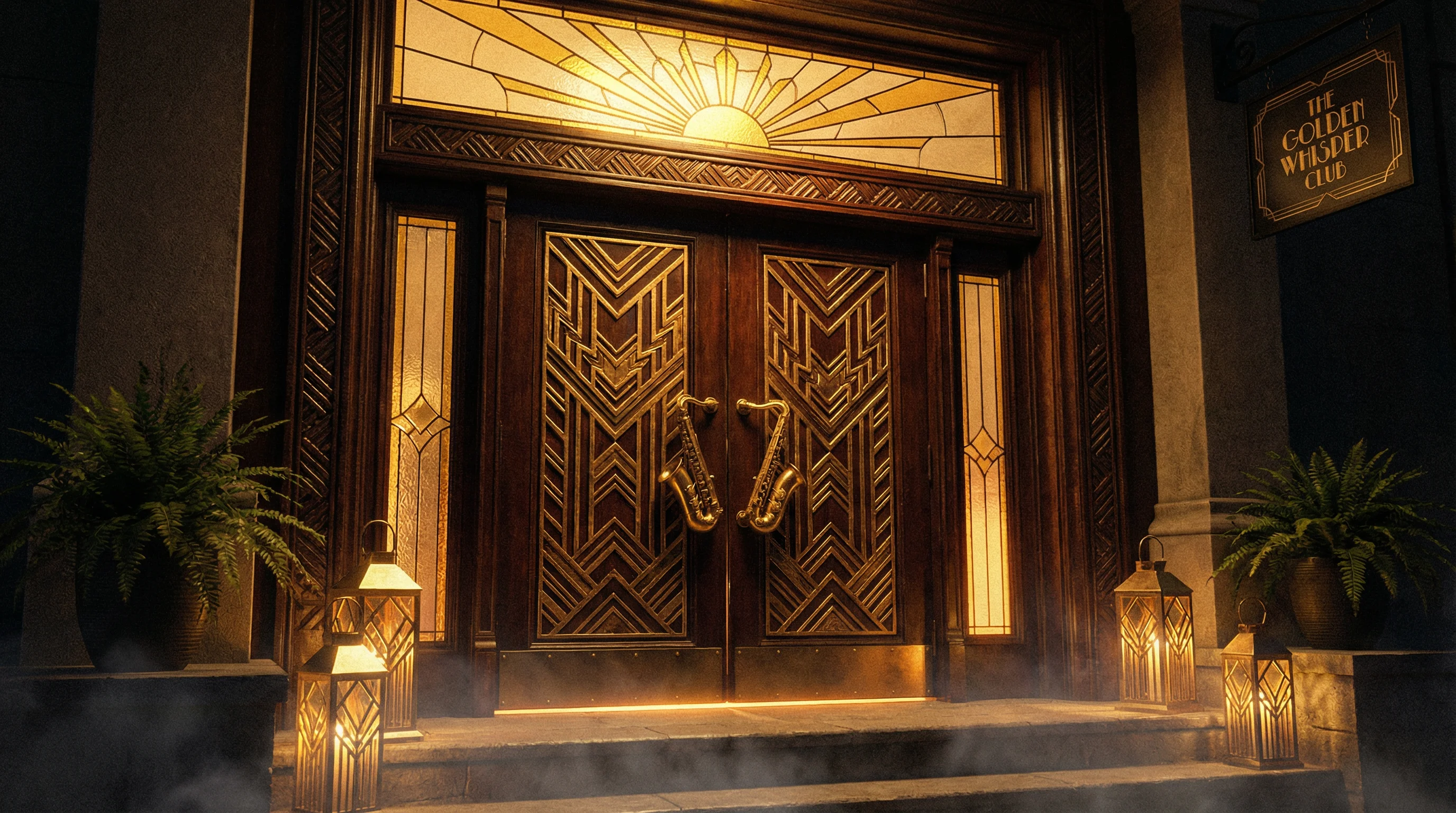 Art Deco风格大门入口 - 开启 ky棋牌 之旅