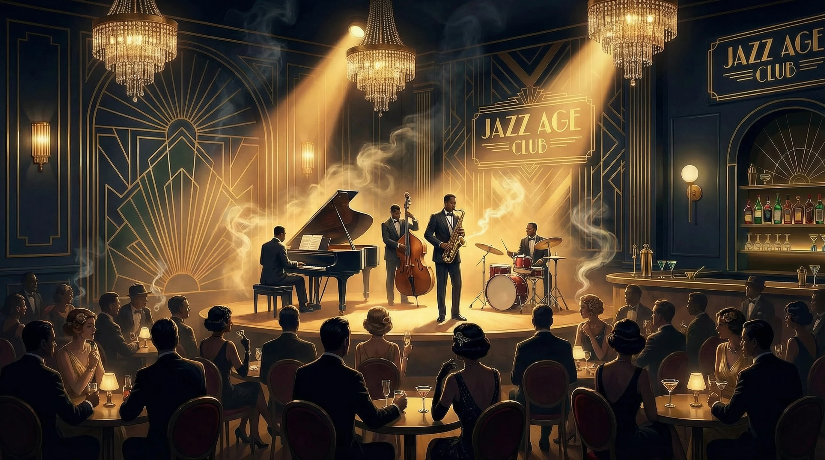 爵士乐队现场演出 - 体验 ky棋牌 的魅力